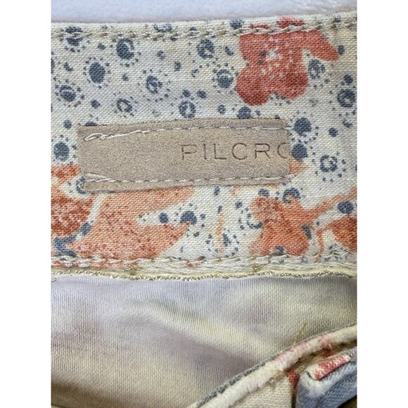 Pilcro Anthropologie The Wanderer Shorts Sz 30 Paisley Floral Patchwork Fray Hem - Picture 3 of 10